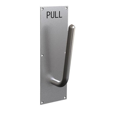 Strybuc Hands-Free Arm Door Pull 16" H x 4" W with screws Satin Chrome Finish 19-1371